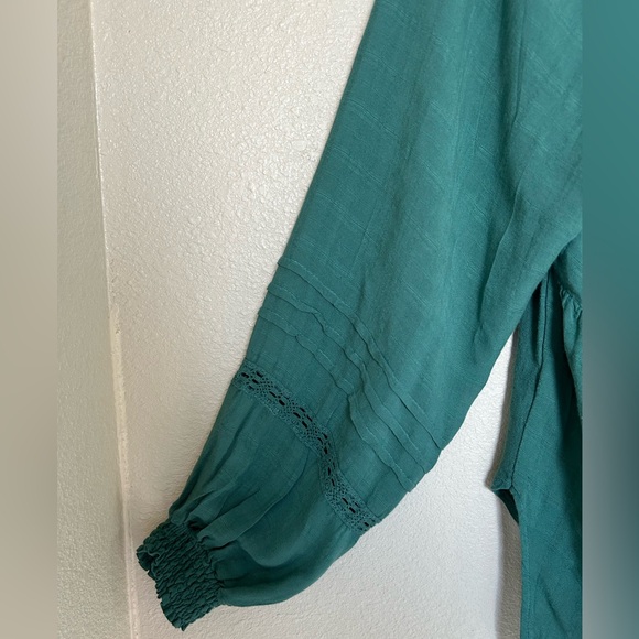 32.KNOX ROSE Women’s V Neck Top Blouse, Long Sleeves.Size M - Picture 12 of 15